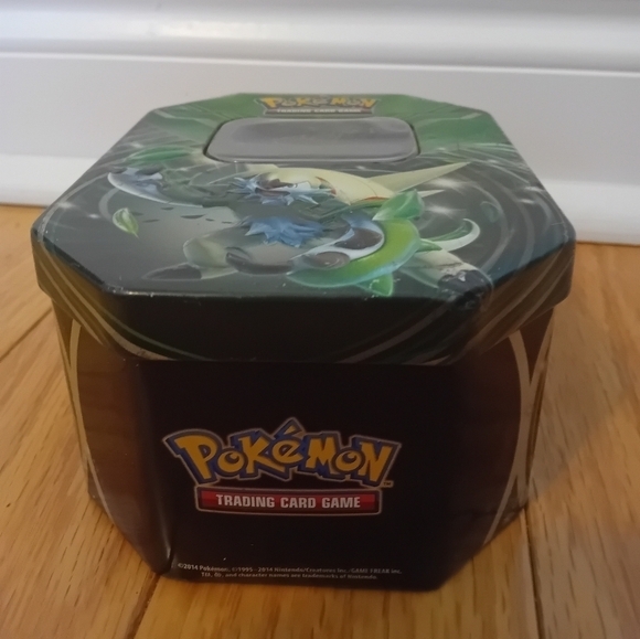 Pokemon Y2K Trading Card Game TCG Empty Tin Anime Japan Chesnaught - Picture 4 of 9